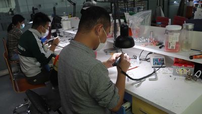 Standard Dental Lab Co., Limited γραμμή παραγωγής του κατασκευαστή
