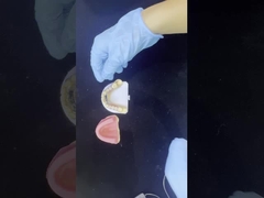 Προσαρμόσιμο Cobalt Chrome Cast Framework με πολύ καλά αυτοκόλλητα