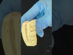 Πλήρης διαμόρφωση Κρόνος Ζιρκόνια/Υψηλή αισθητική Φυσική προσαρμοσμένη Βοήθεια Ζιρκόνια Δοντιατική Γέφυρα